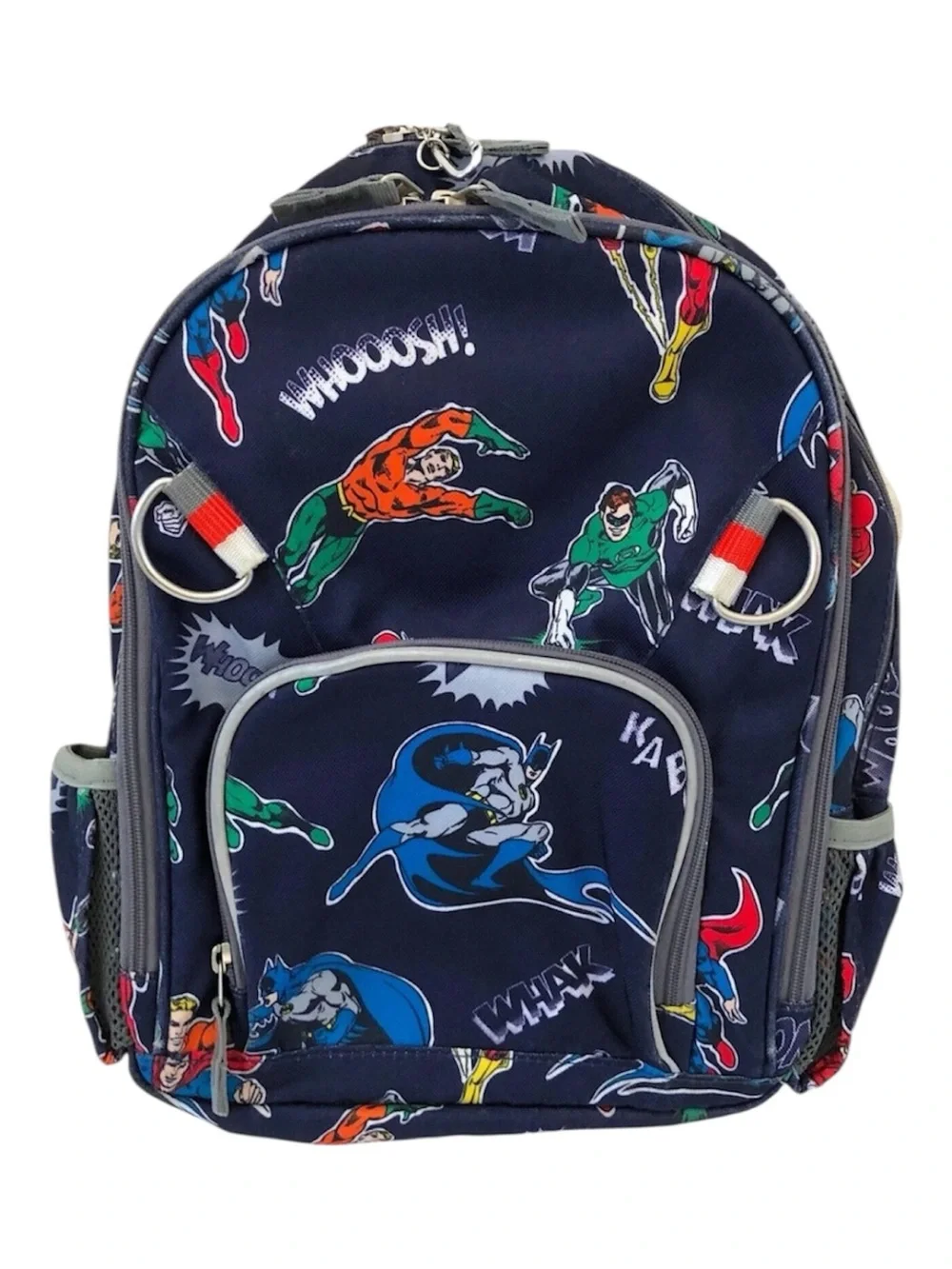 Pottery Barn Kids Justice League Backpack Batman Superman Flash DC Comics